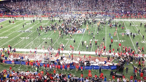 Sam Gordon at Super Bowl