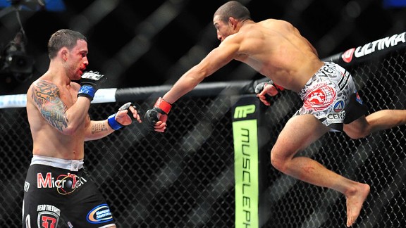Jose Aldo and Frankie Edgar