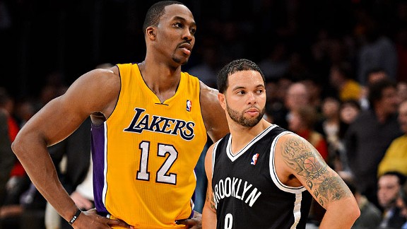 Dwight Howard and Deron Williams