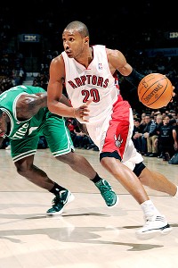 Ron Turenne/NBAE/Getty Images Leandro Barbosa at work for Toronto last 