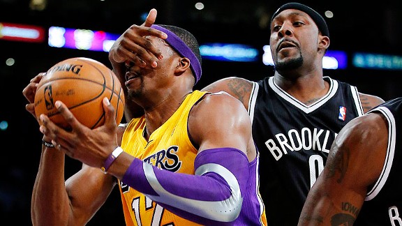 Dwight Howard and Andray Blatche