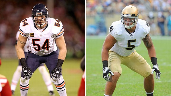 Brian Urlacher and Manti Te'o