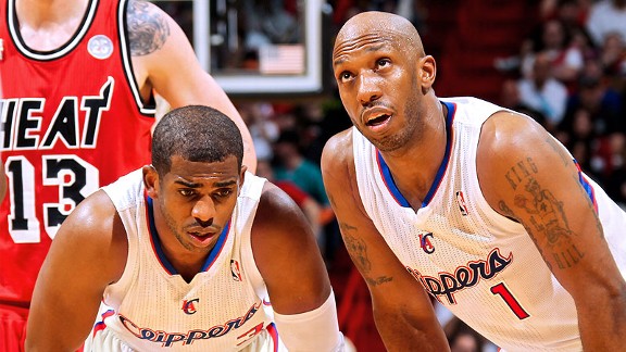 Chris Paul and Chauncey Billups