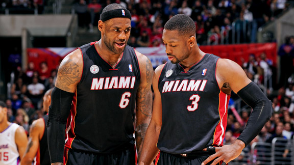 LeBron James, Dwyane Wade