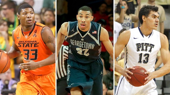 Marcus Smart, Otto Porter Jr. and Steven Adams