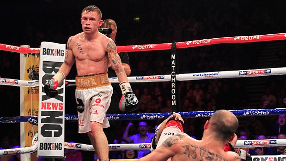 Carl Frampton and Kiko Martinez