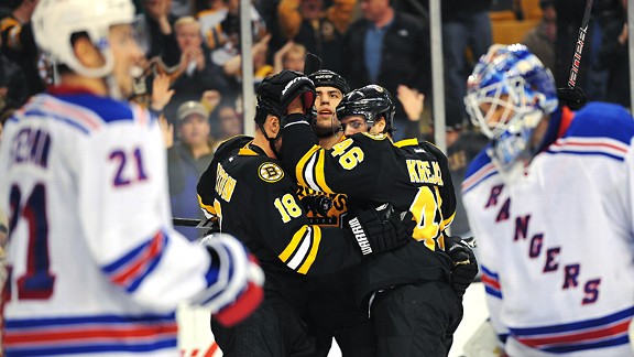 Nathan Horton, Milan Lucic & David Krejci