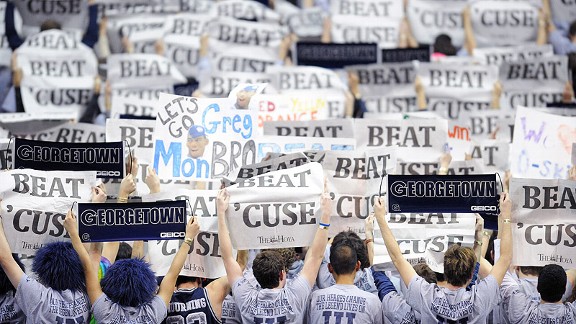 Georgetown Hoyas fans