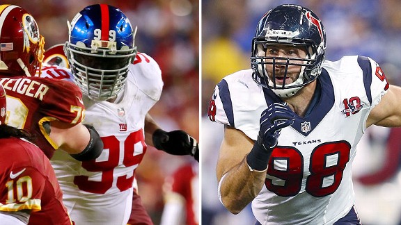 Chris Canty, Conor Barwin