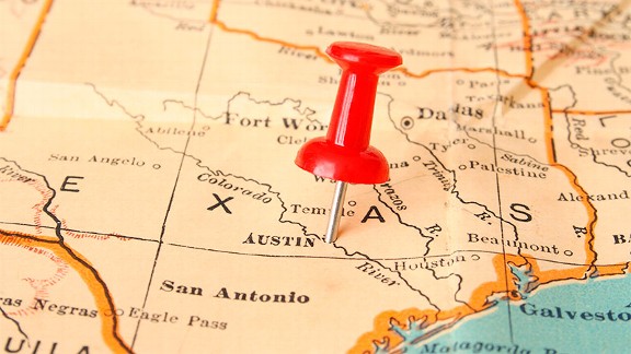 Texas map
