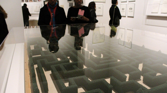 Hedge Maze, Stanley Kubrick at LACMA