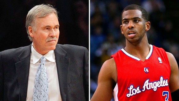 Mike D'Antoni and Chris Paul