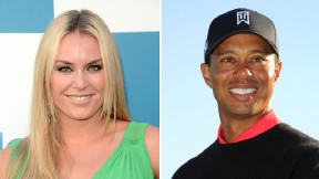 Lindsey Vonn and Tiger Woods