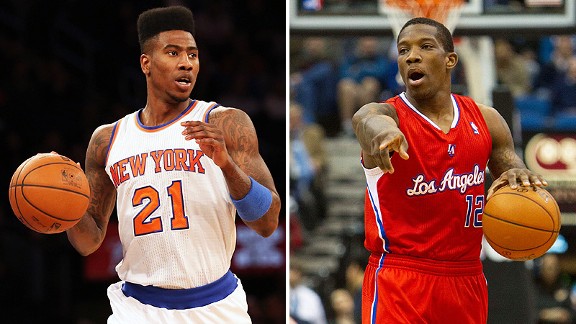 Iman Shumpert and Eric Bledsoe