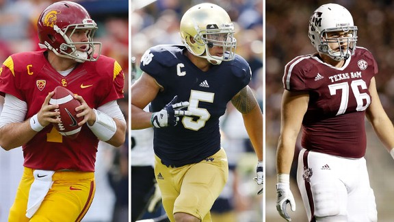 Matt Barkley, Manti Te'o, Luke Joeckel