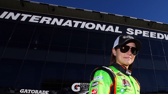 Danica Patrick of NASCAR, at Daytona International Speedway