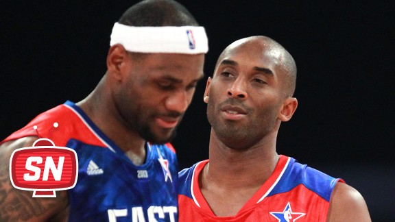 Kobe Bryant and LeBron James