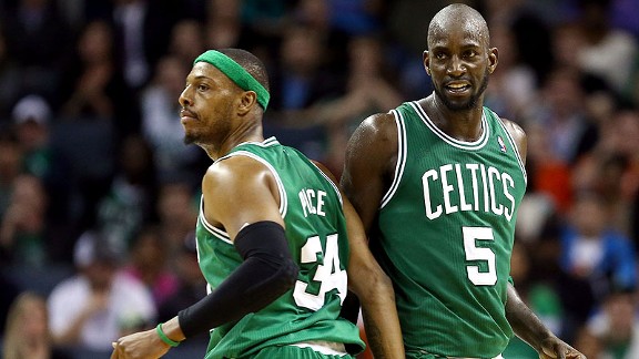 Paul Pierce, Kevin Garnett