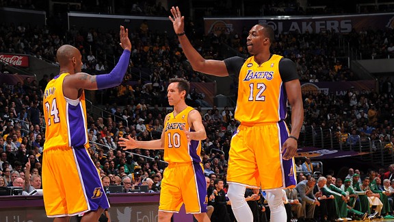 Kobe Bryant and Dwight Howard