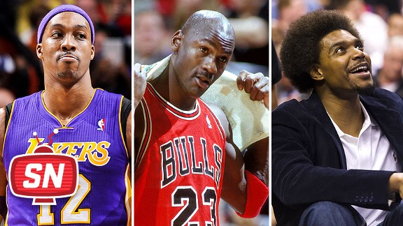 Dwight Howard, Michael Jordan, Andrew Bynum