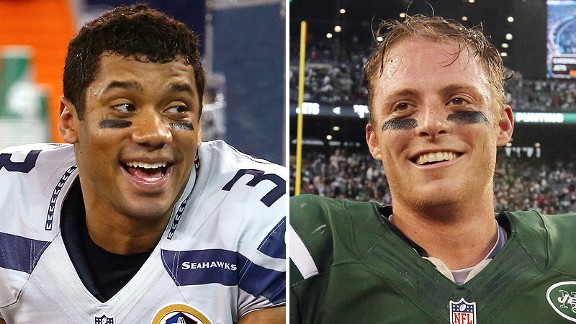 Russell Wilson and Greg McElroy