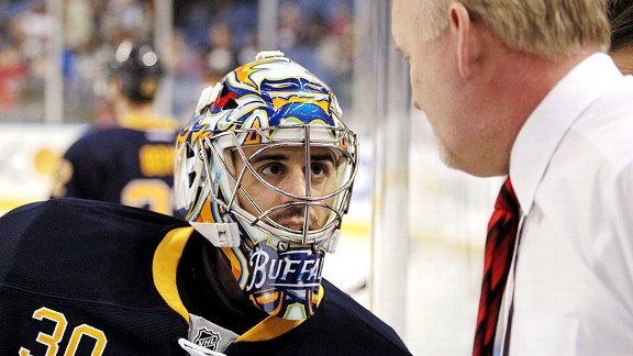 Ryan Miller and Lindy Ruff