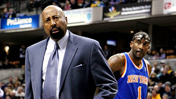Mike Woodson and Amar'e Stoudemire