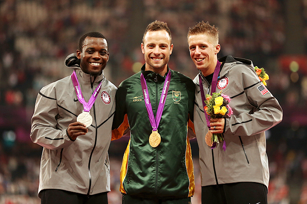 Blake Leeper and Oscar Pistorius