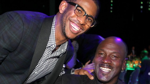 Michael Jordan and Chris Paul
