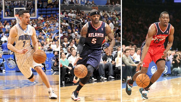 J.J. Redick, Josh Smith, Jordan Crawford