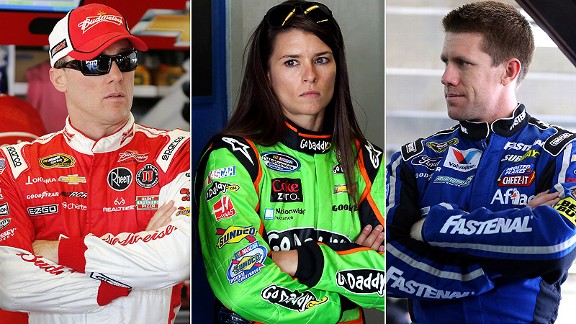 Kevin Harvick/Danica Patrick/Carl Edwards