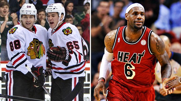 Blackhawks & Heat