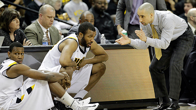 Virginia Commonwealth head coach Shaka Smar