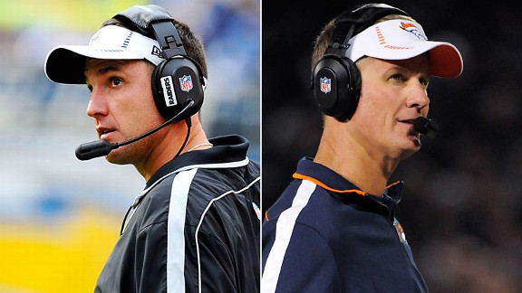 Dennis Allen and Mike McCoy