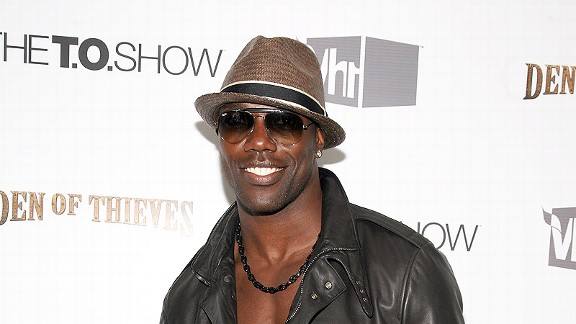 Terrell Owens promoting his VH1 show
