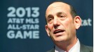 MLS commissioner Don Garber predicts a derby style competition between the two New York clubs in the future.