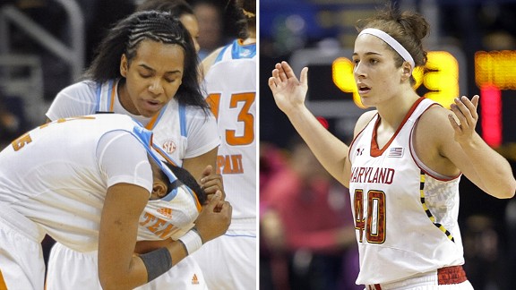 Tennessee and Maryland