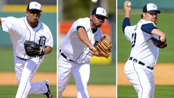 Octavio Dotel, Joaquin Benoit, Phil Coke