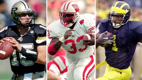Drew Brees, Ron Dayne, Braylon Edwards