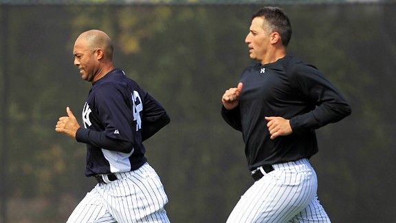 Mariano Rivera and Andy Pettitte