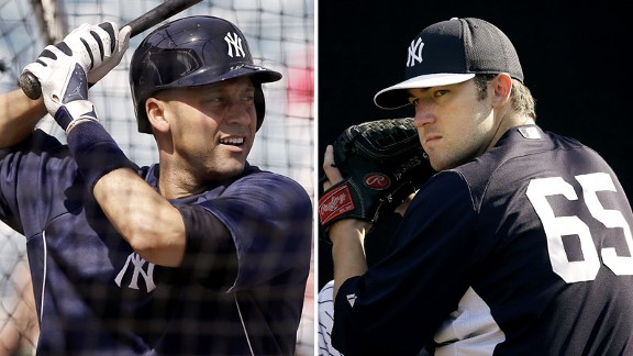 Derek Jeter, Phil Hughes