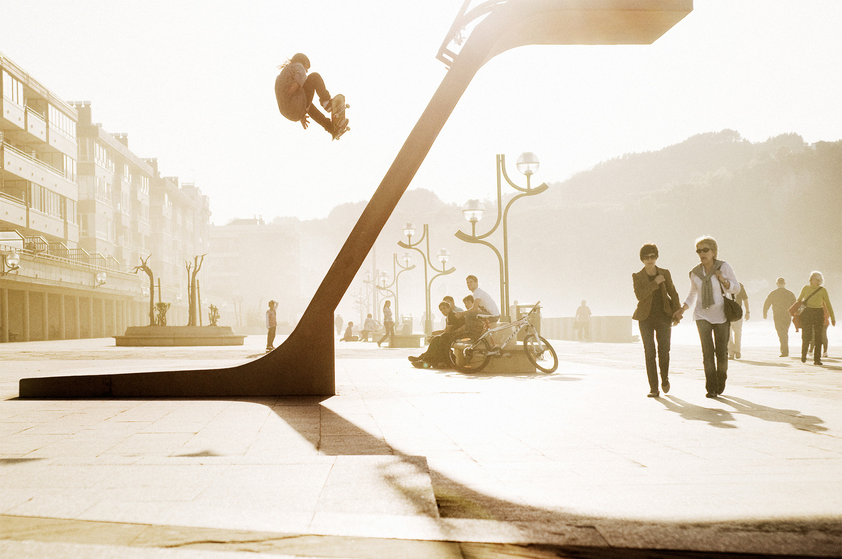 Some of the best French skateboarders are riding the streets during X