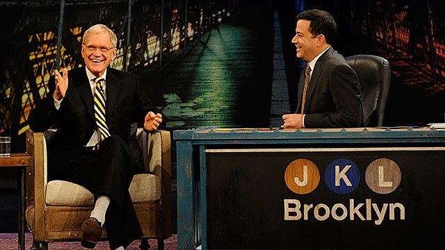 Jimmy Kimmel returns to his birthplace, Brooklyn, NY, for an entire week of broadcasts of his late-night talk show, JIMMY KIMMEL LIVE, from Oct.30th to Nov. 2nd, airing 12:00-1:06am, on the ABC Television Network. Guests for WEDNESDAY, OCT. 31 include Dav