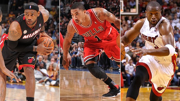 Lebron James/Derrick Rose/Dwyane Wade