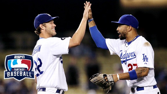 Clayton Kershaw and Matt Kemp