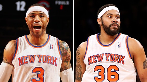 Kenyon Martin and Rasheed Wallace