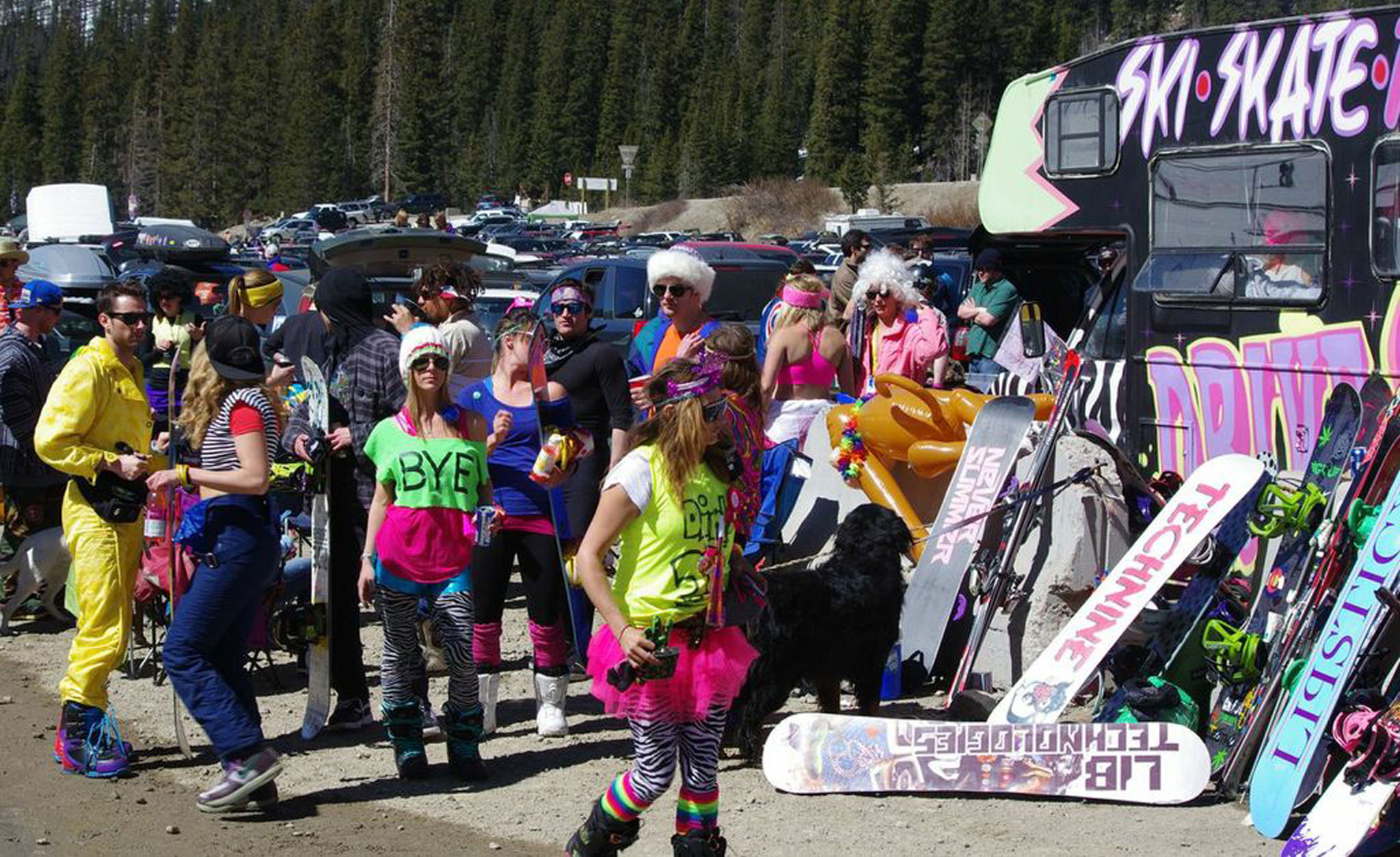 Beach Party; Arapahoe Basin, Colo.