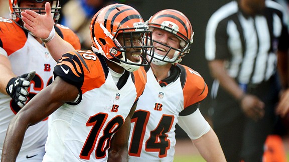 Andy Dalton and A.J. Green