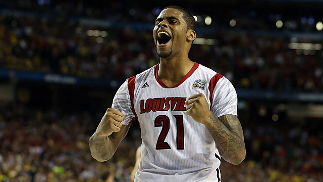 Chane Behanan #21 of the Louisville Cardinals