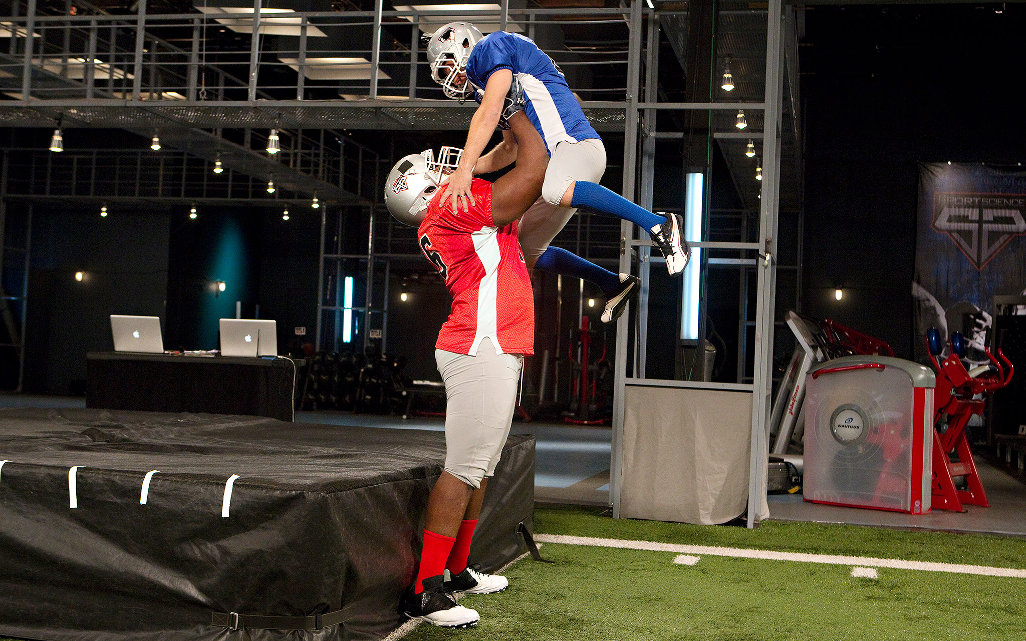 DJ Fluker Sport Science Combine ESPN